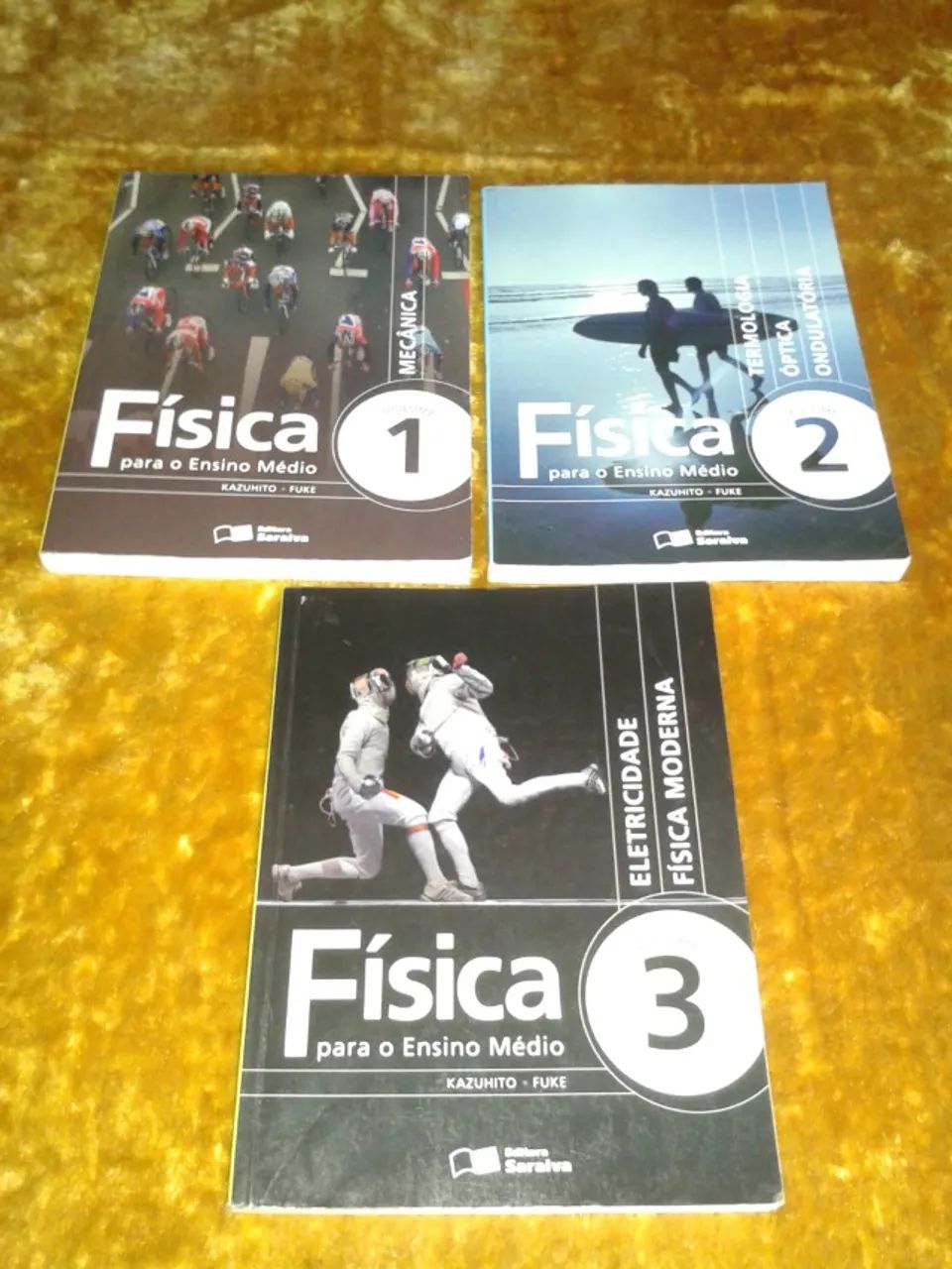 COLEÇÃO DE FÍSICA ( ENSINO MÉDIO ) KAZUHITO E FUKE - Livros e revistas ...