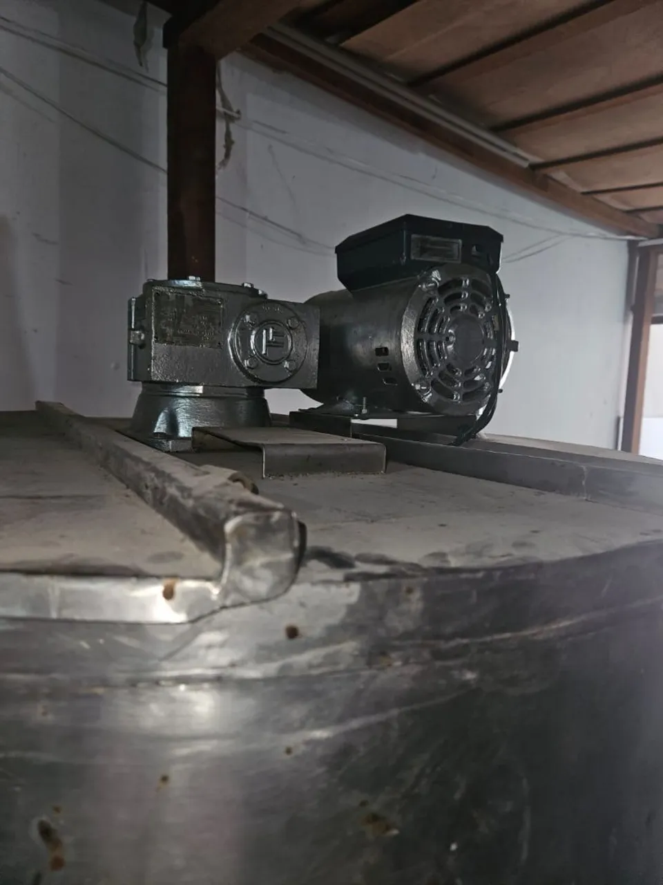 Tanque Industrial Aço Inox Completo com Motor