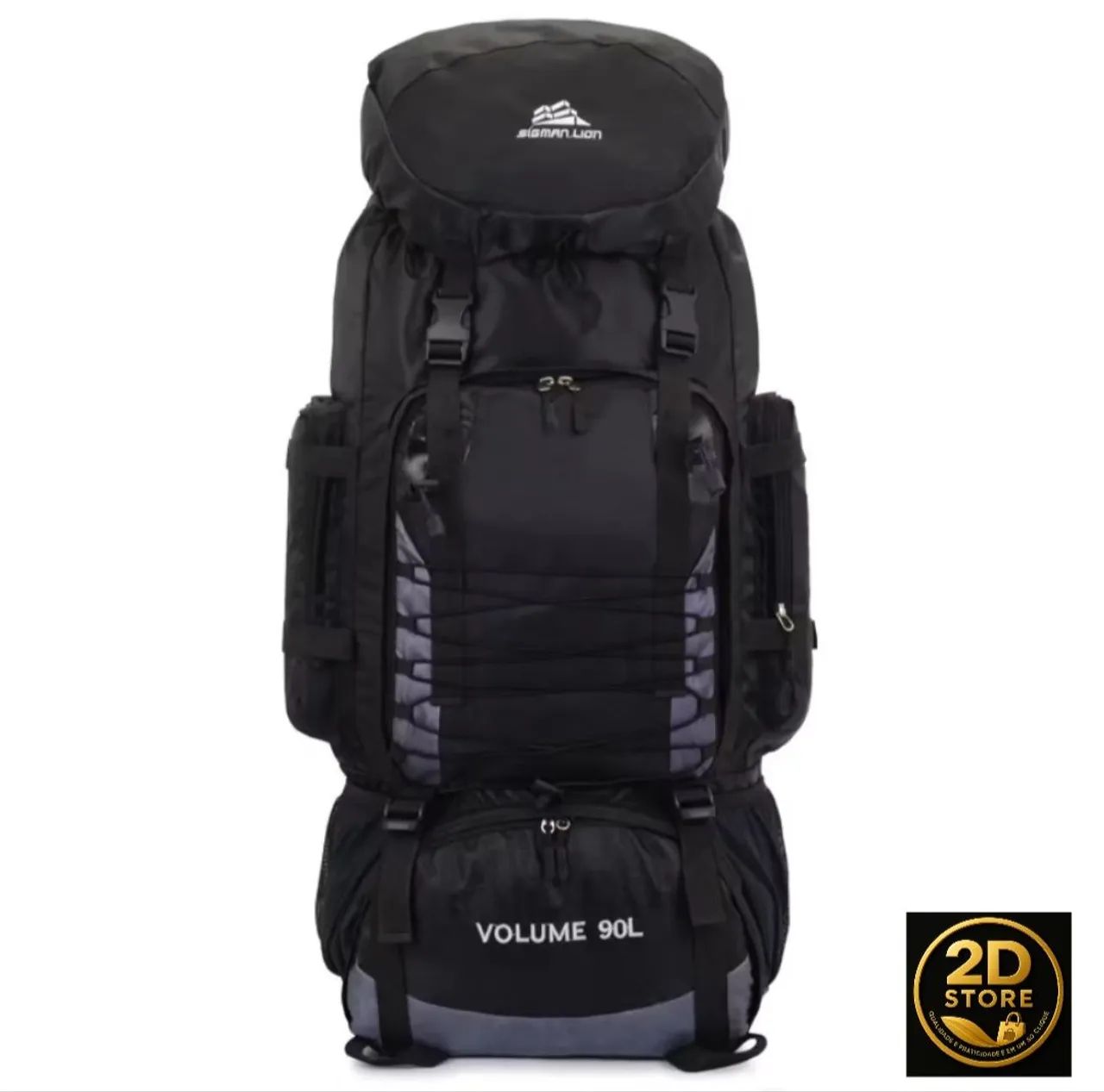 Mochila de alta capacidade 90L Adventure - Foto 4