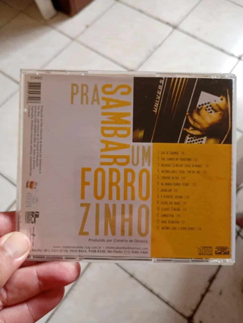 Cd Forró Grupo Chá de Zabumba - Foto 2