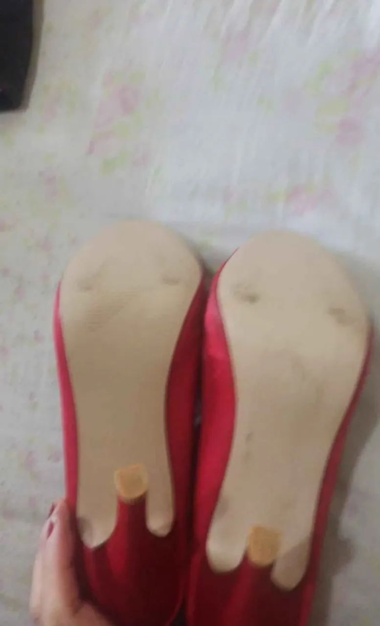Sapato de cetim - Foto 3