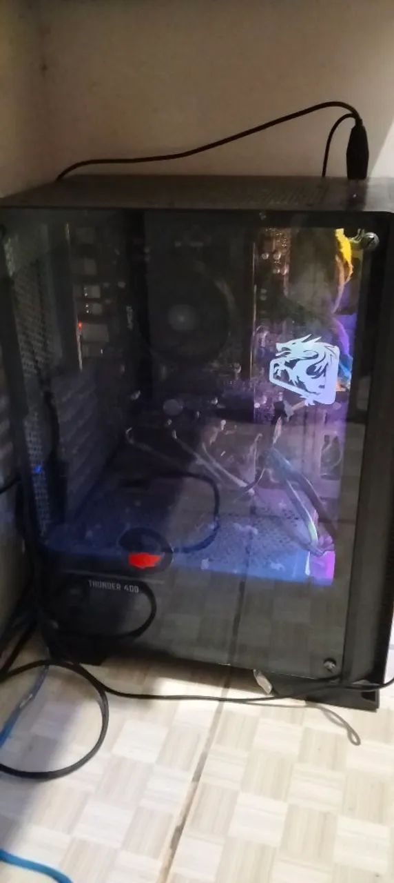 PC Gamer Ryzen 5 4600G + Monitor 75Hz  + Kit Completo - Foto 4