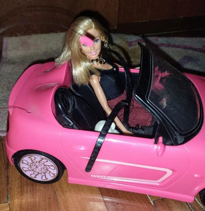 Barbie e seu carro pink  - Foto 5