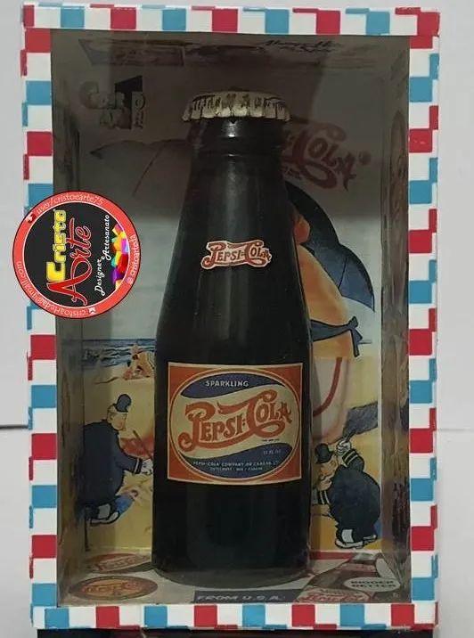 Diorama Garrafa de Pepsi-Cola Antiga