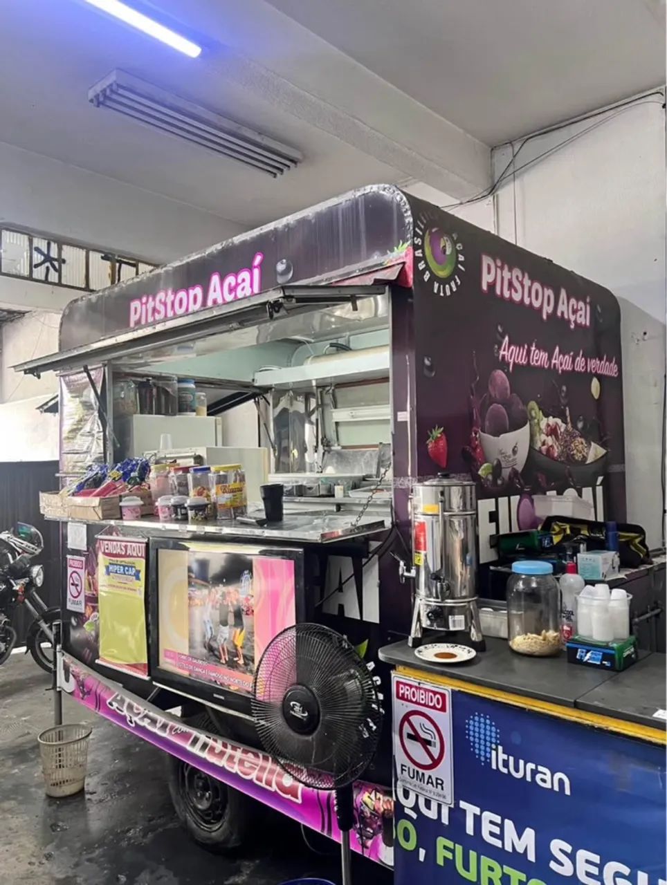 PitStop Açai - Food Truck Completo