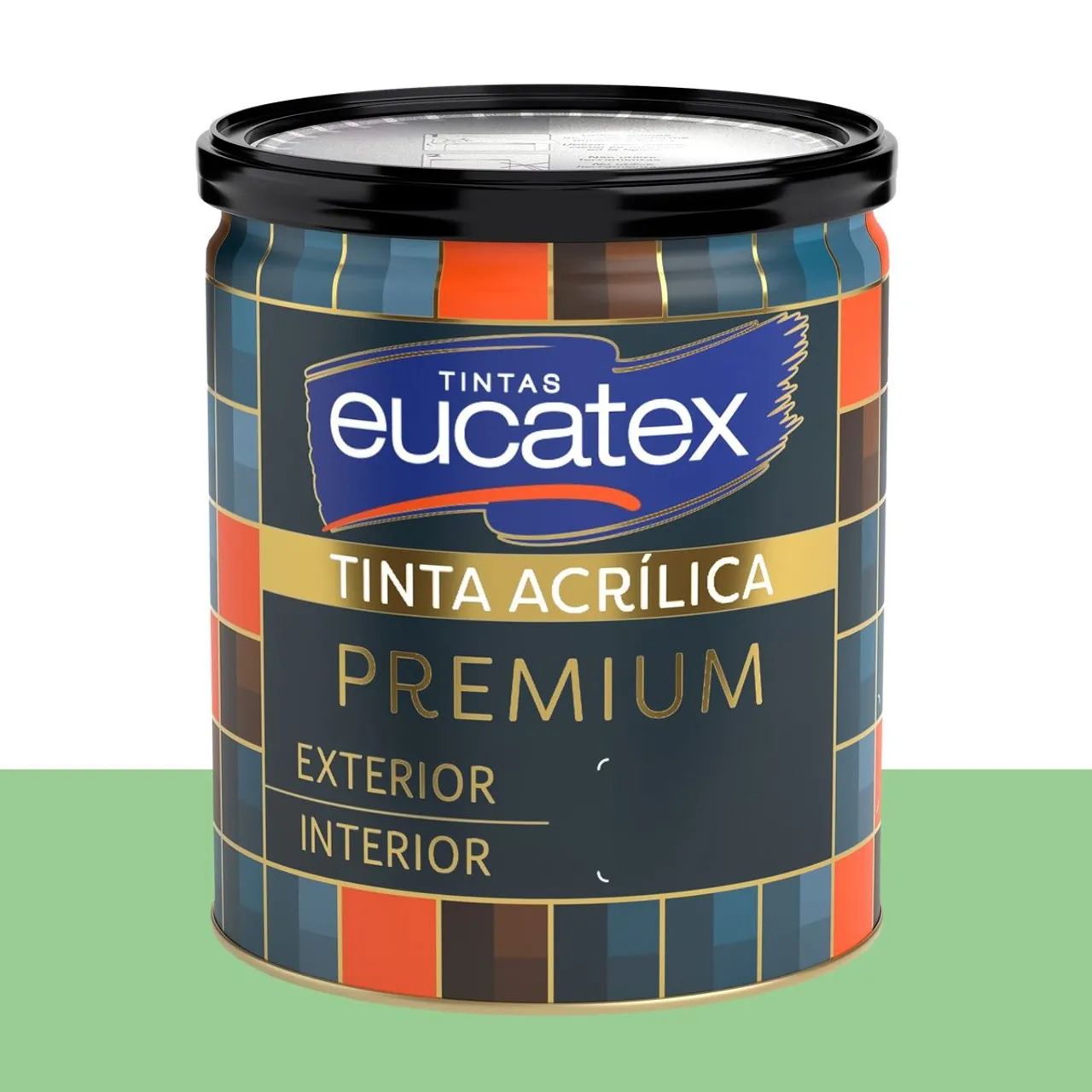 Tinta Acrílica Acetinada Eucatex Colibri 800 ml
