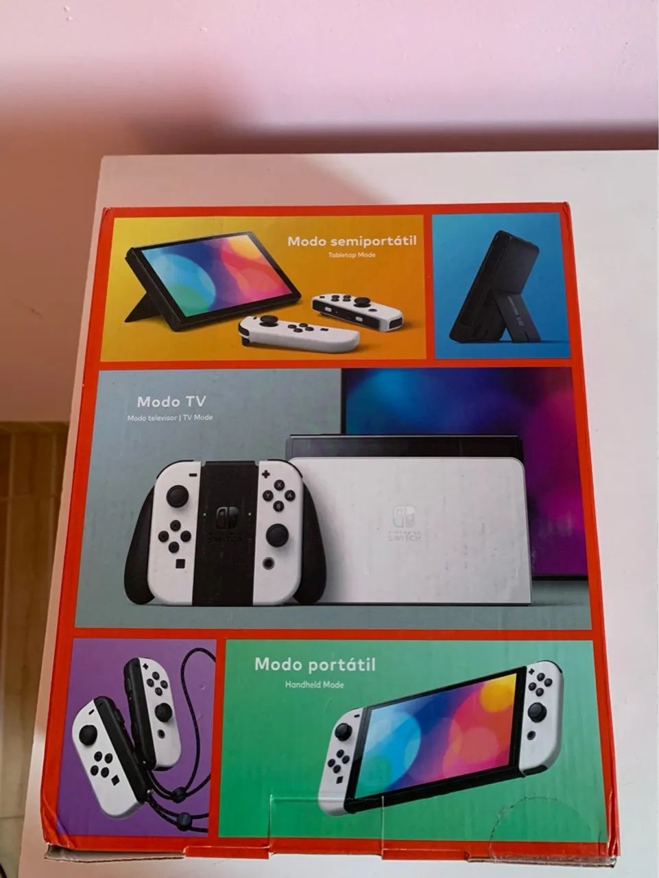 Nintendo Switch OLED Branco  - Foto 4