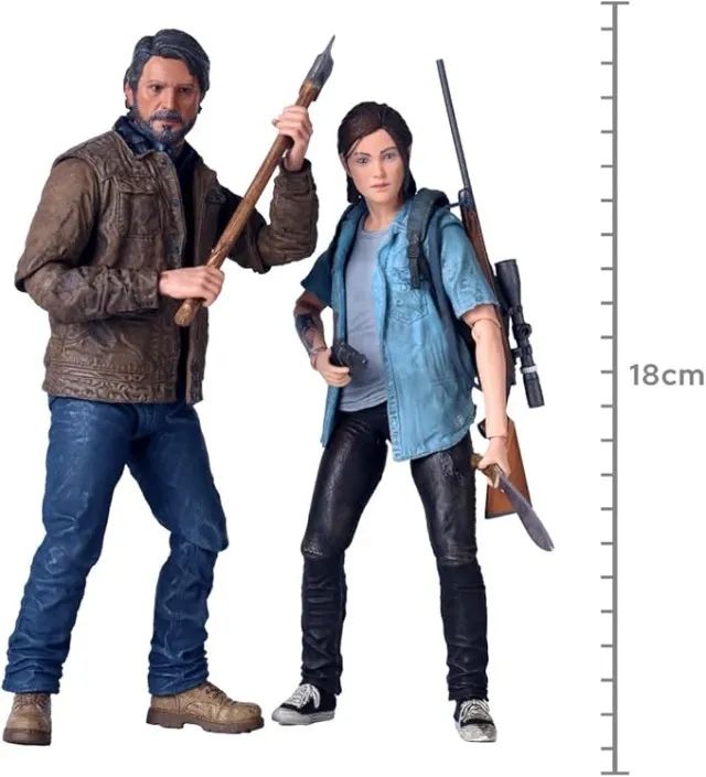  NECA Ultimate Joel & Ellie 2-Pack de The Last of Us Part II - Foto 3