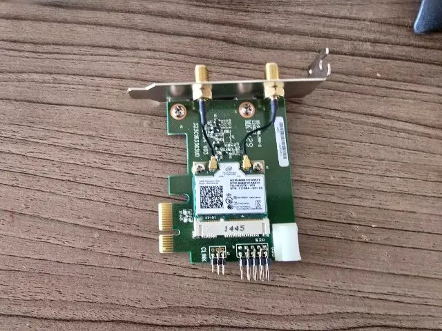 Placas Adaptador Pci-e Para Wifi Perfil Baixo Intel (4 UNIDADES !) - Foto 4