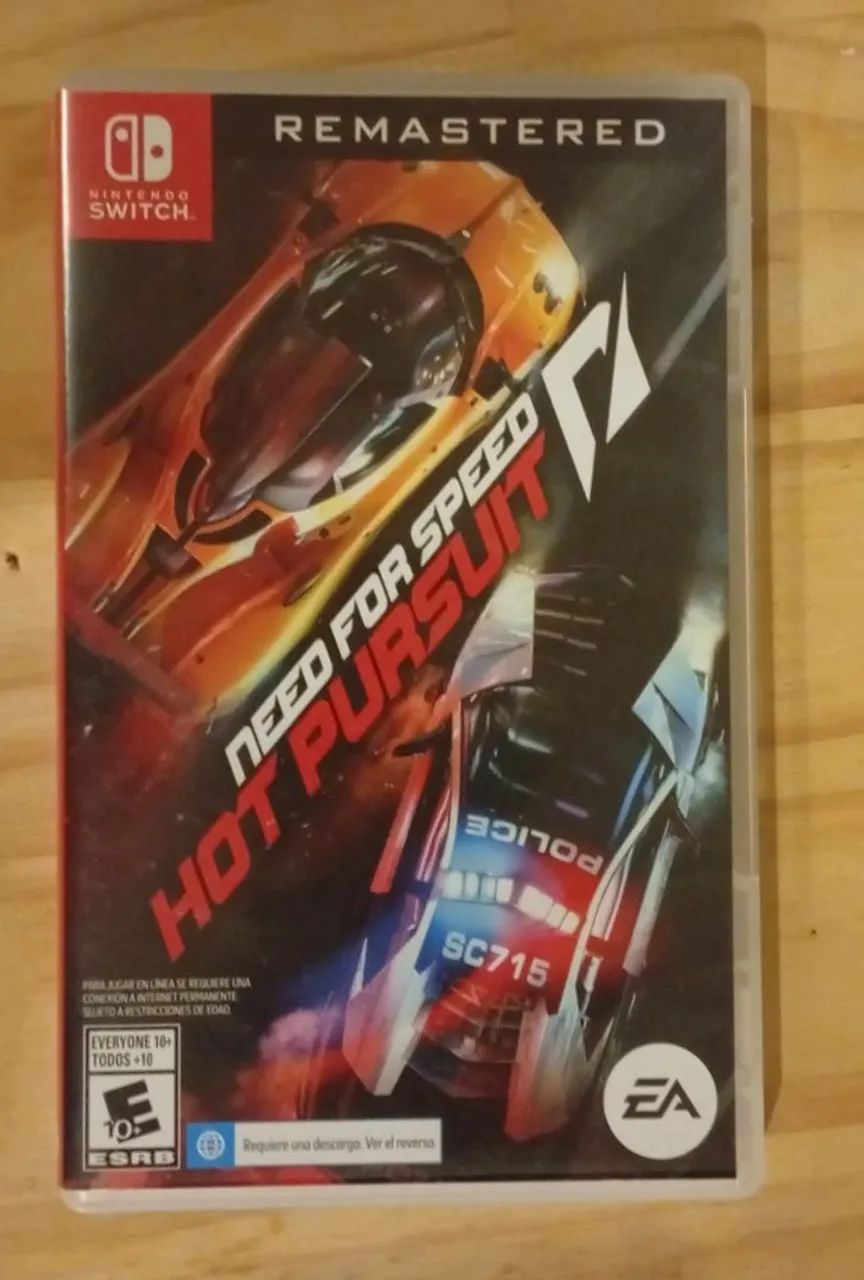 Need For Speed Hot Pursuit- Jogo Nintendo Switch (Vendo Por Aqui)