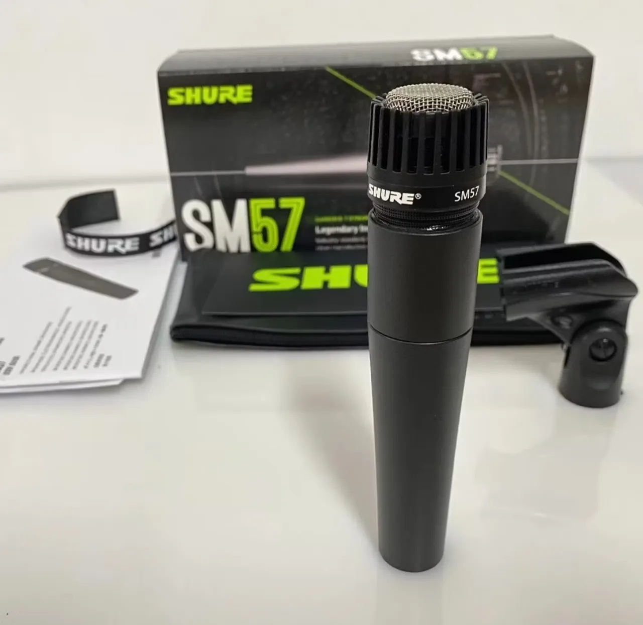 Microfone Shure SM57 - Novo. P/ entrega 