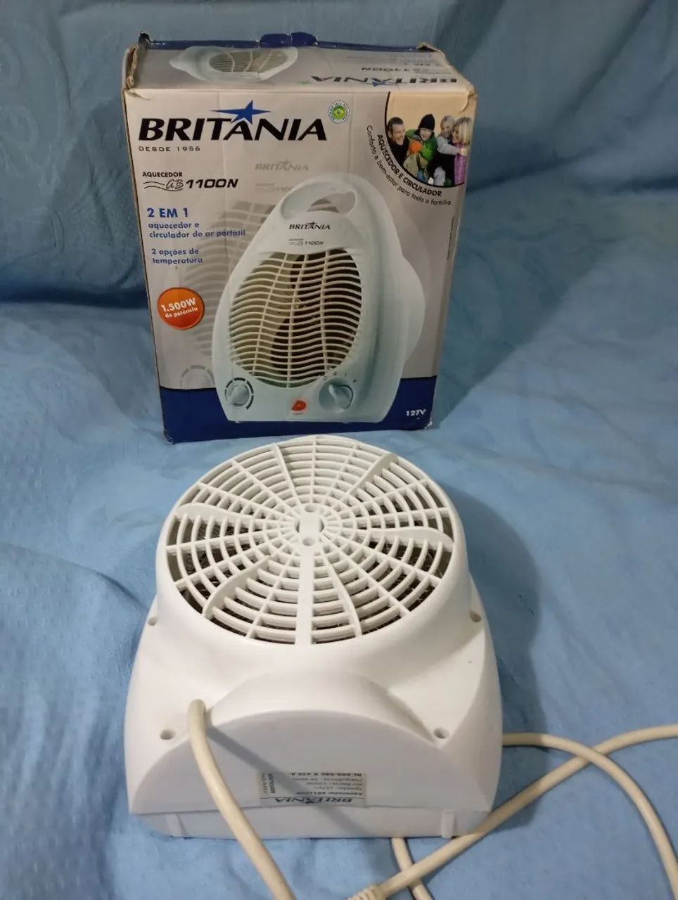 Aquecedor e Ventilador Britânia AB1100N - Foto 6
