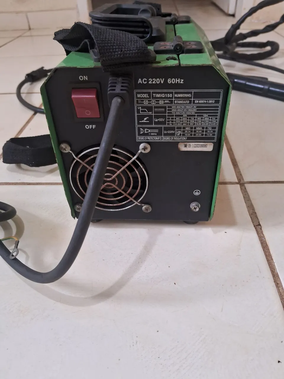 Máquina de Solda Inversora TIMIG150 - 220V