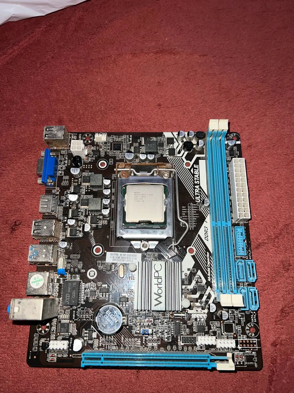 Placa mãe & Processador i3 2120 Funcionando64289275001985120