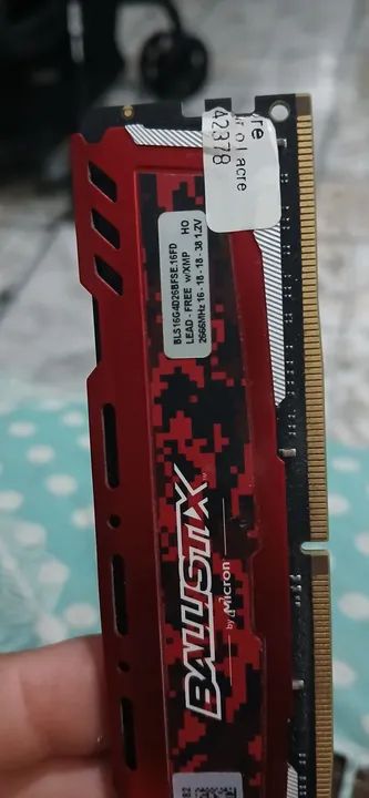 Memória RAM Ballistix 16GB DDR4 2666MHz - Foto 3