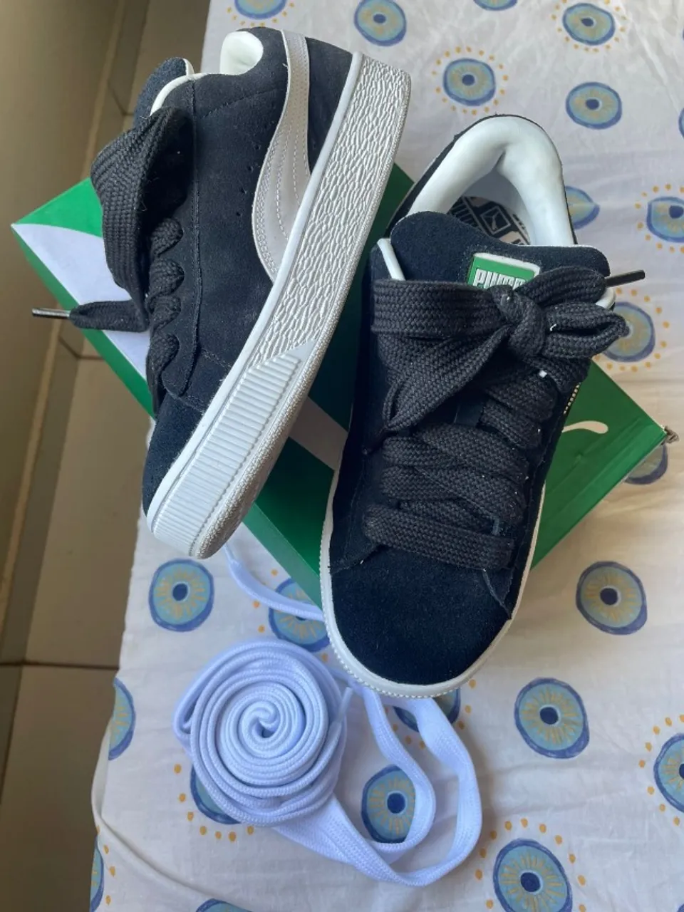 Tênis Puma Suede XL - Preto 37