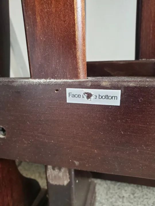 Cama casal madeira pura.  - Foto 4