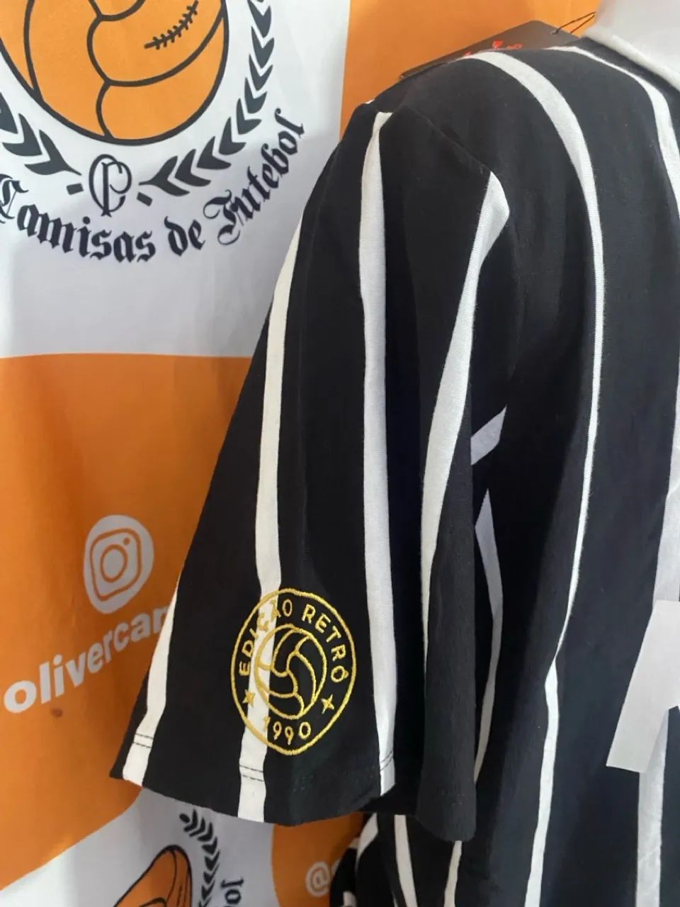 Camisa Corinthians 1990 retrogol   - Foto 2