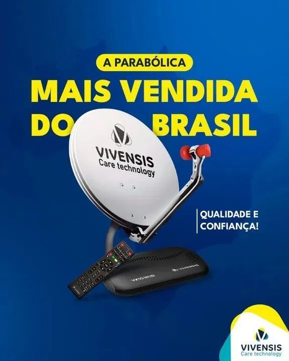 parabólica nova HD - Foto 2