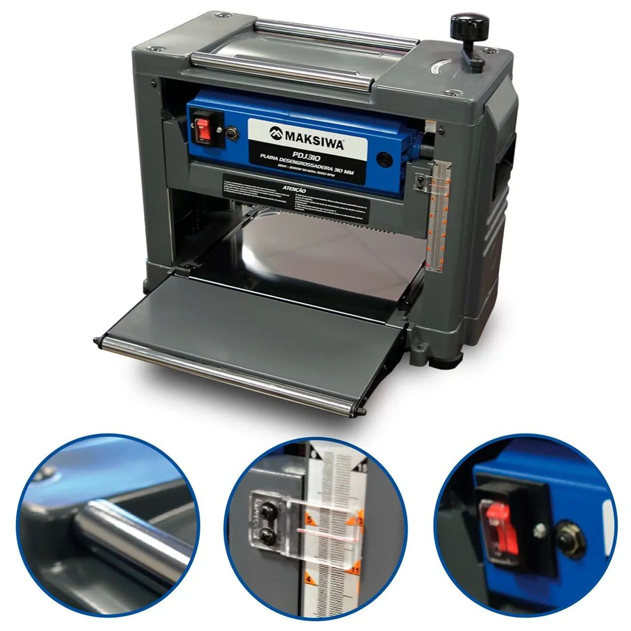 Plaina Desengrossadeira Maksiwa 