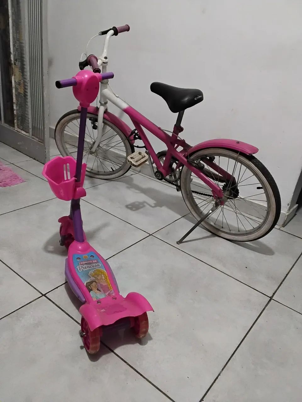 Bicicleta e patinete 