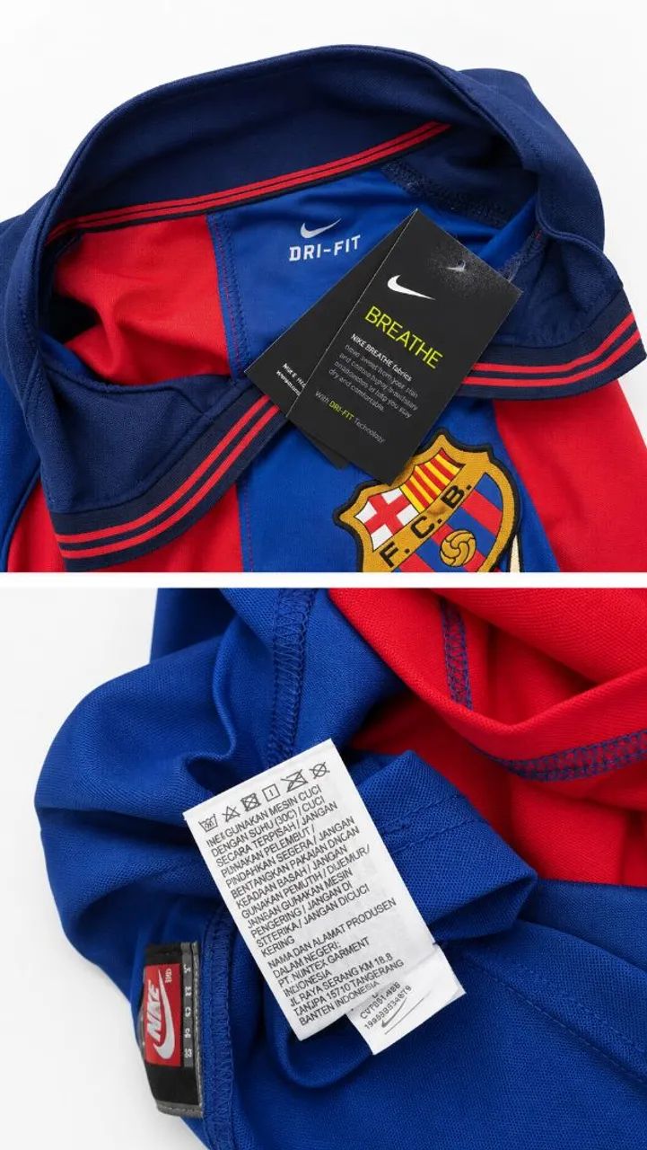 Camisa Barcelona Retrô 1999 - Foto 5