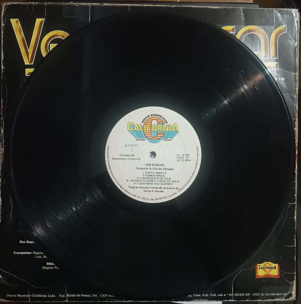 LP Voz da Verdade Vem Buscar  - Foto 3