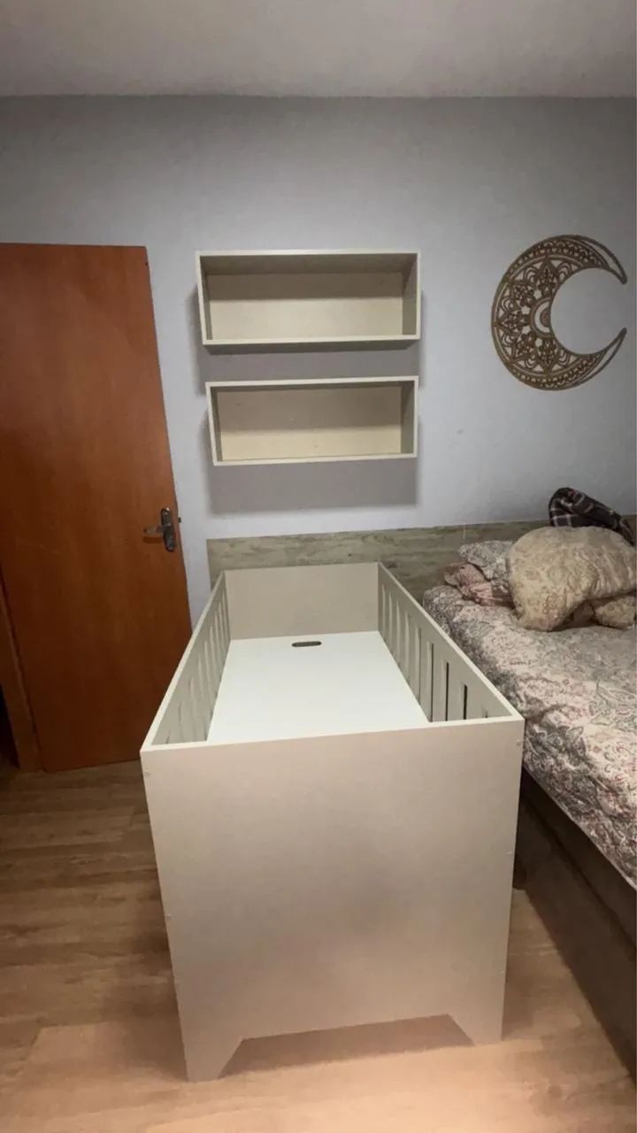 Berço Bege MDF