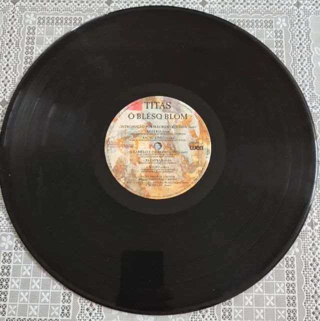 Vinil do Titãs - Õ Blésq Blom - Foto 5