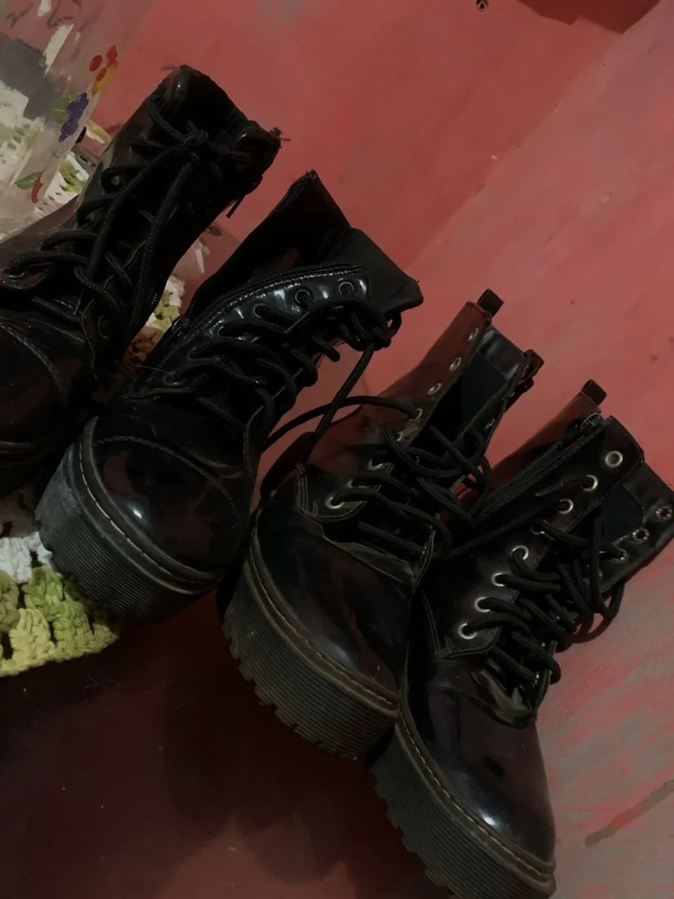 Coturno /bota