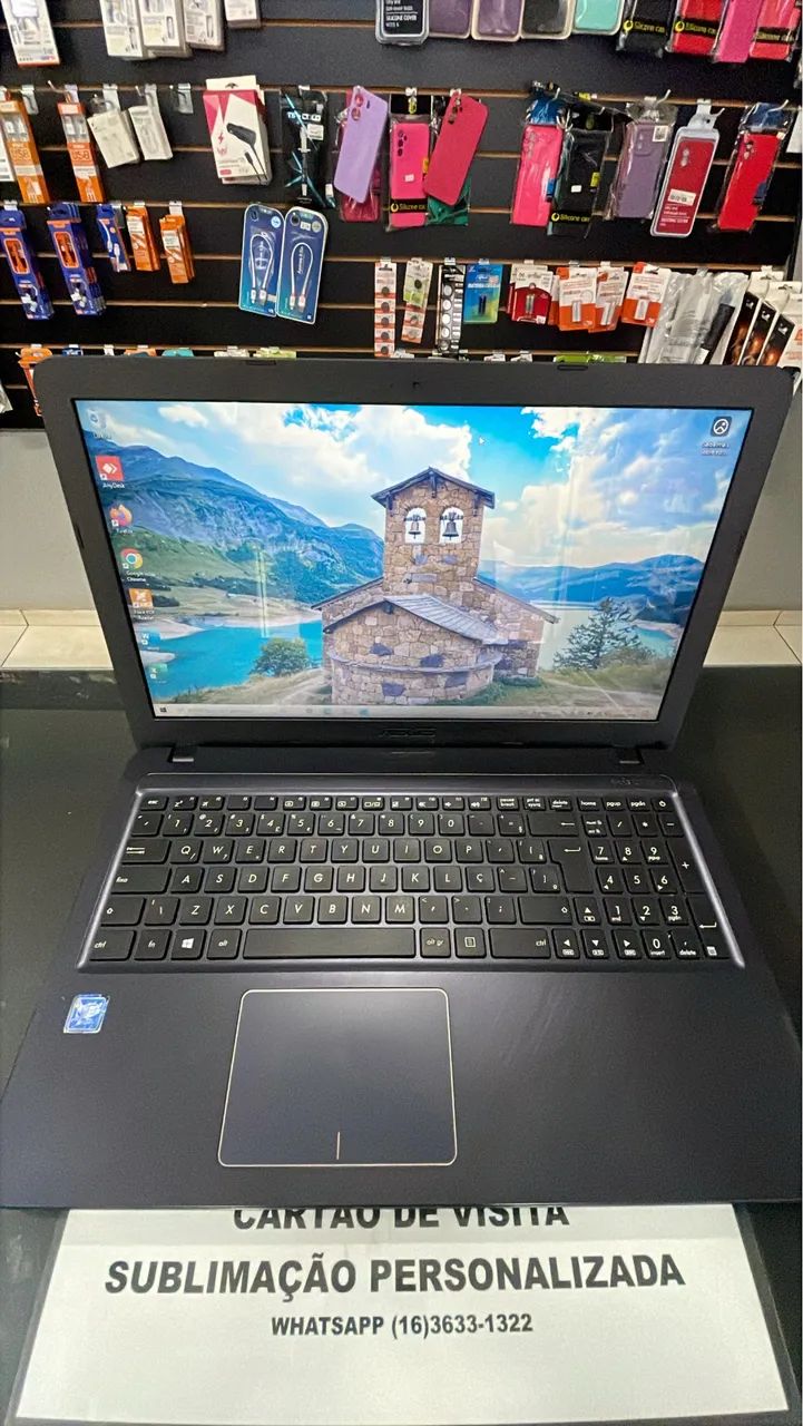 Notebook Asus com SSD divido no cartão e Garantia 