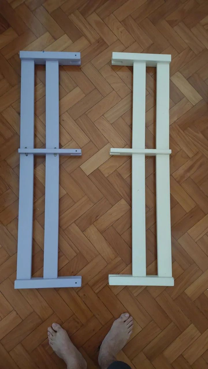 Grade de proteção de madeira para cama infantil - Foto 4