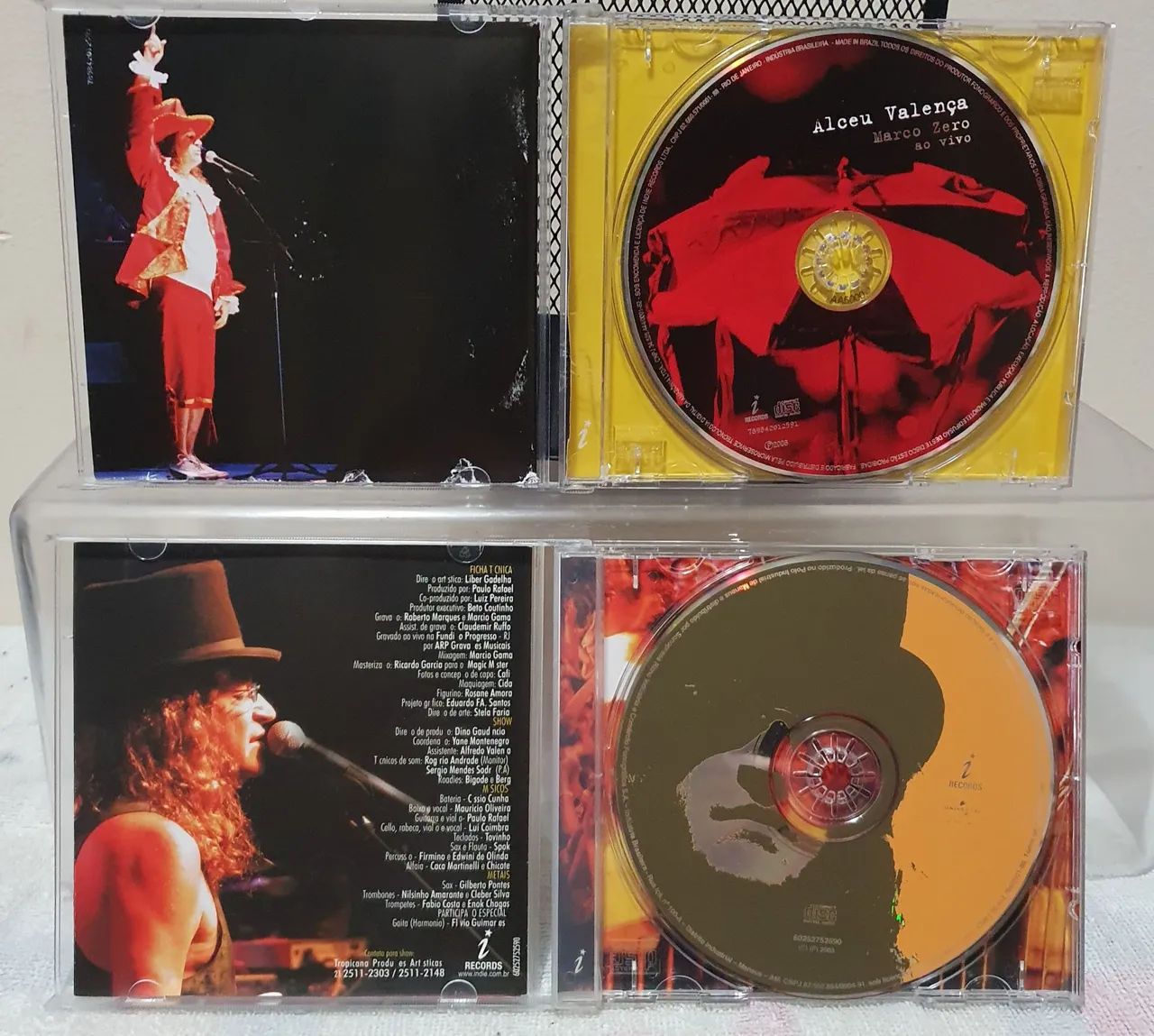 Lote CDs com discografia de Alceu Valença com 2 cds - Foto 3