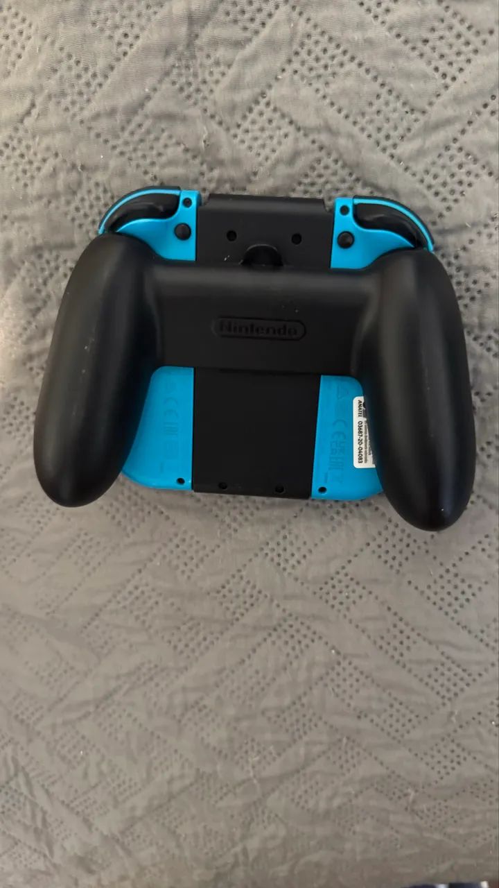 Joy-Con Nintendo Azul + Grip - Foto 2