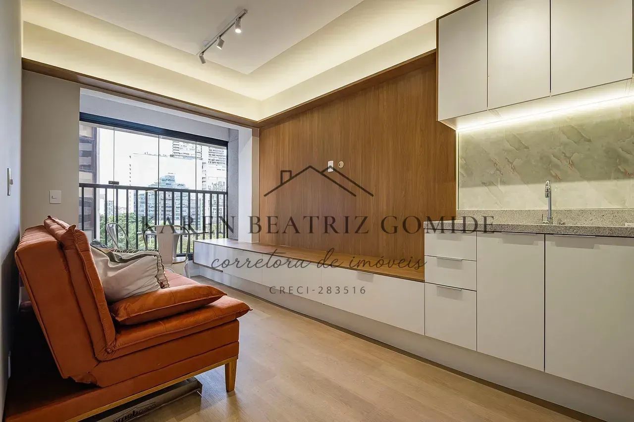 Lindo Studio para alugar com 30m², 1 quarto