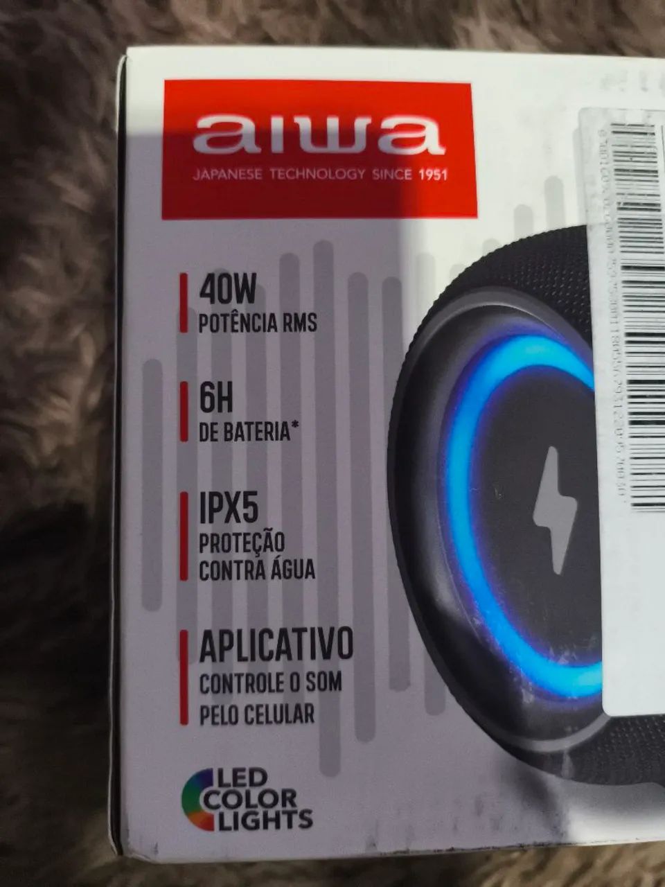 Caixa de som Aiwa  - Foto 3