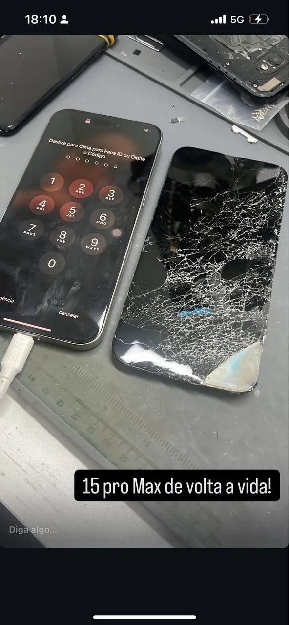 Técnico de manutenção de celulares 