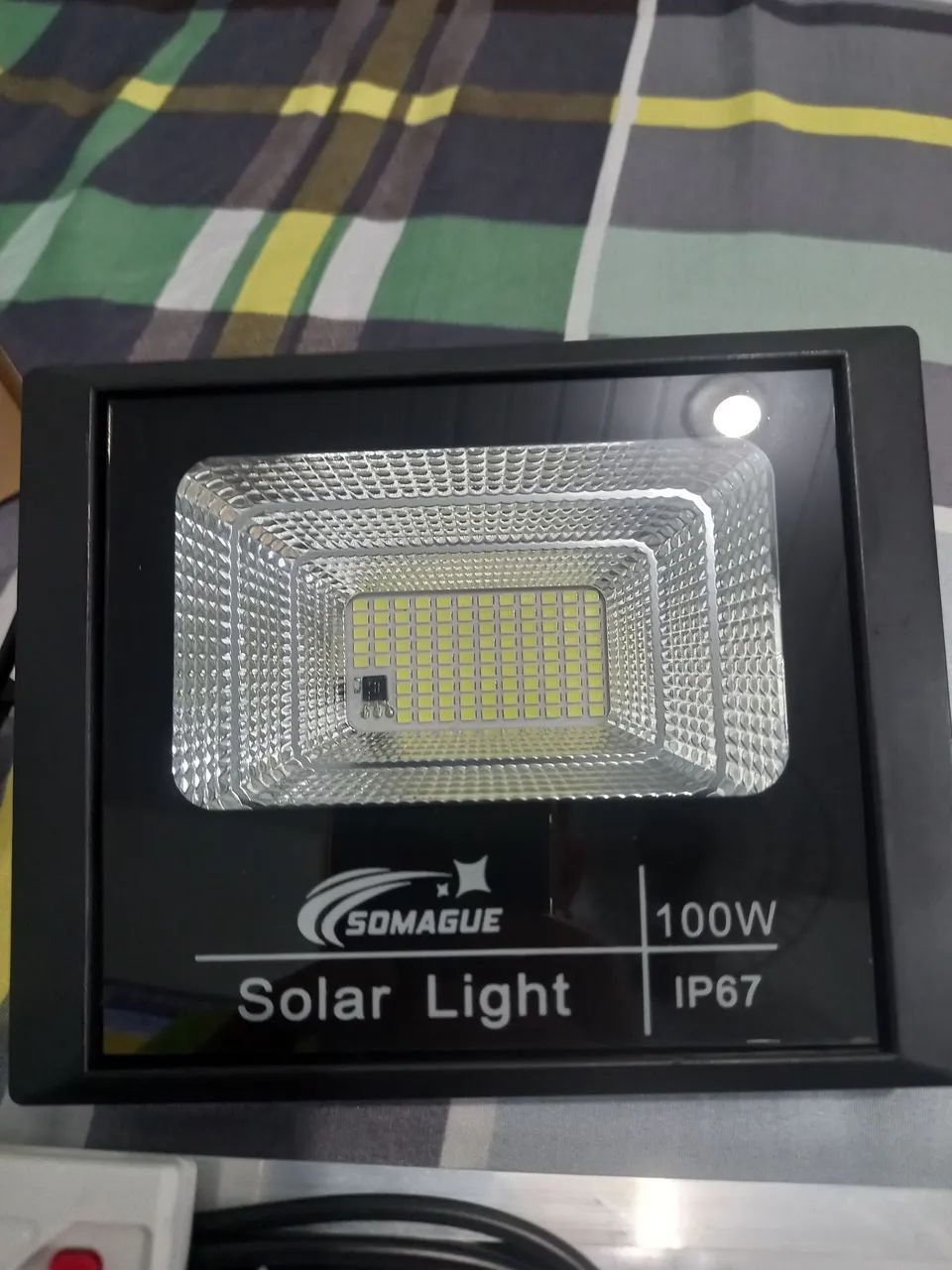 Refletor de led solar 100w 