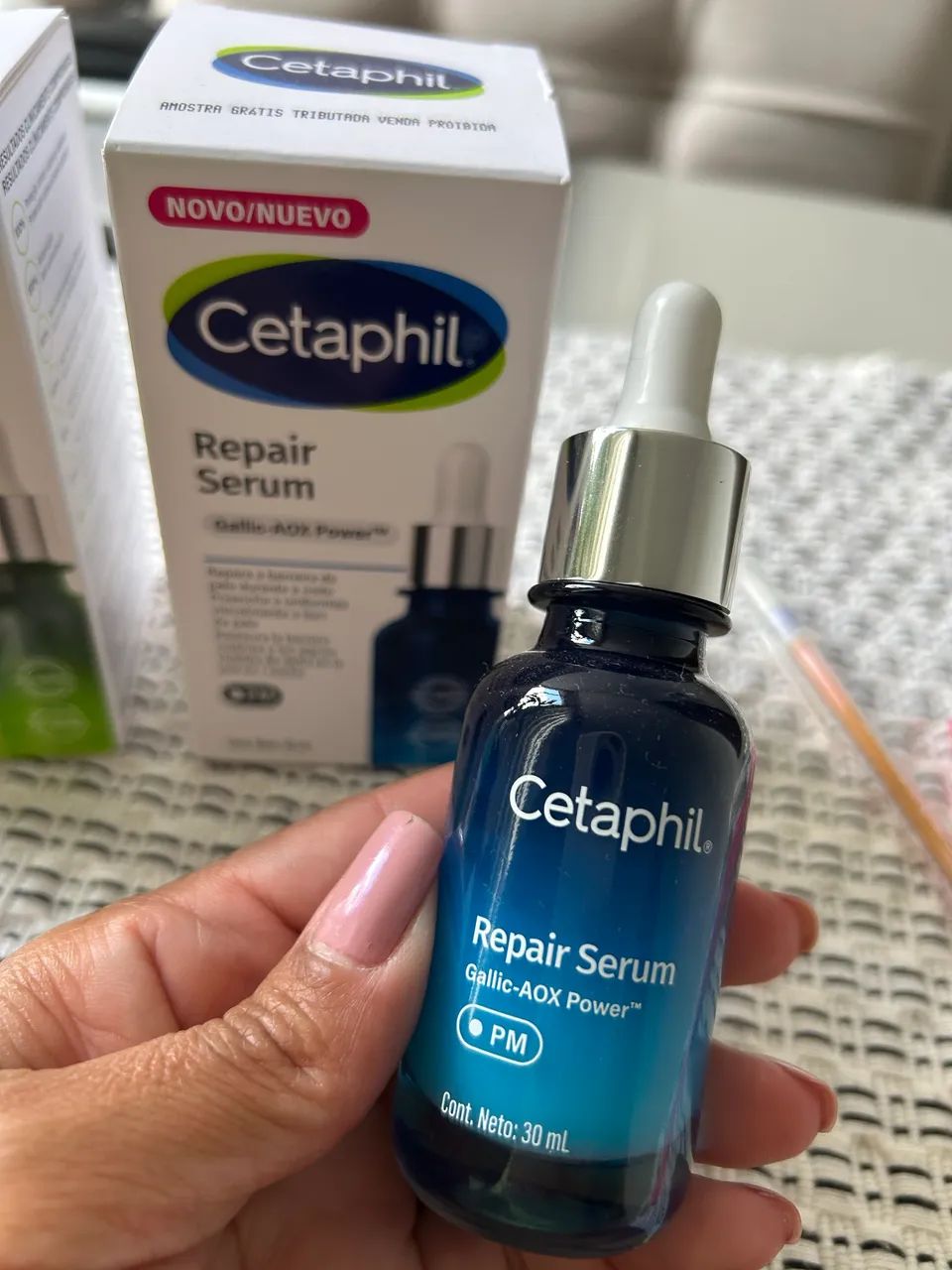 Cetaphil Repair Serum + Cetaphil Advanced Defense