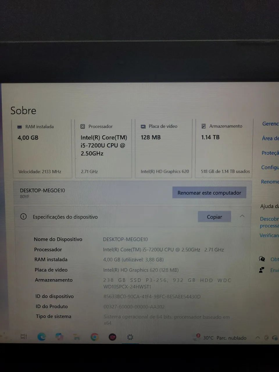 Notebook Idealpad 320 - Foto 3