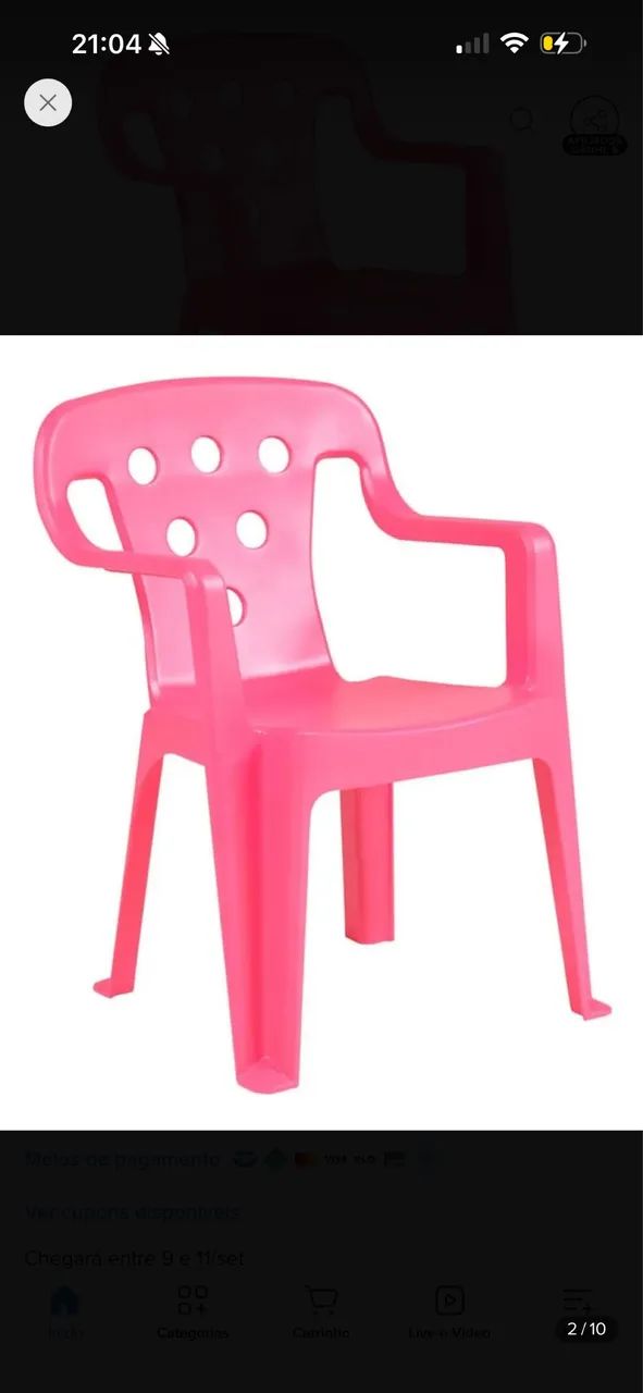 Mesa com duas cadeiras infantil - Foto 2