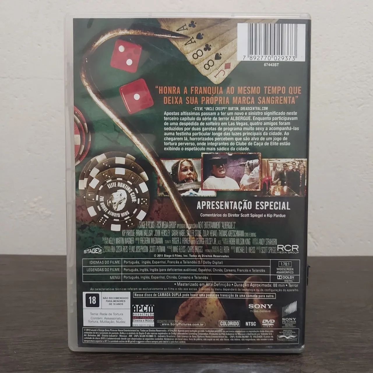 Dvd o albergue 3 - original - terror - Foto 2