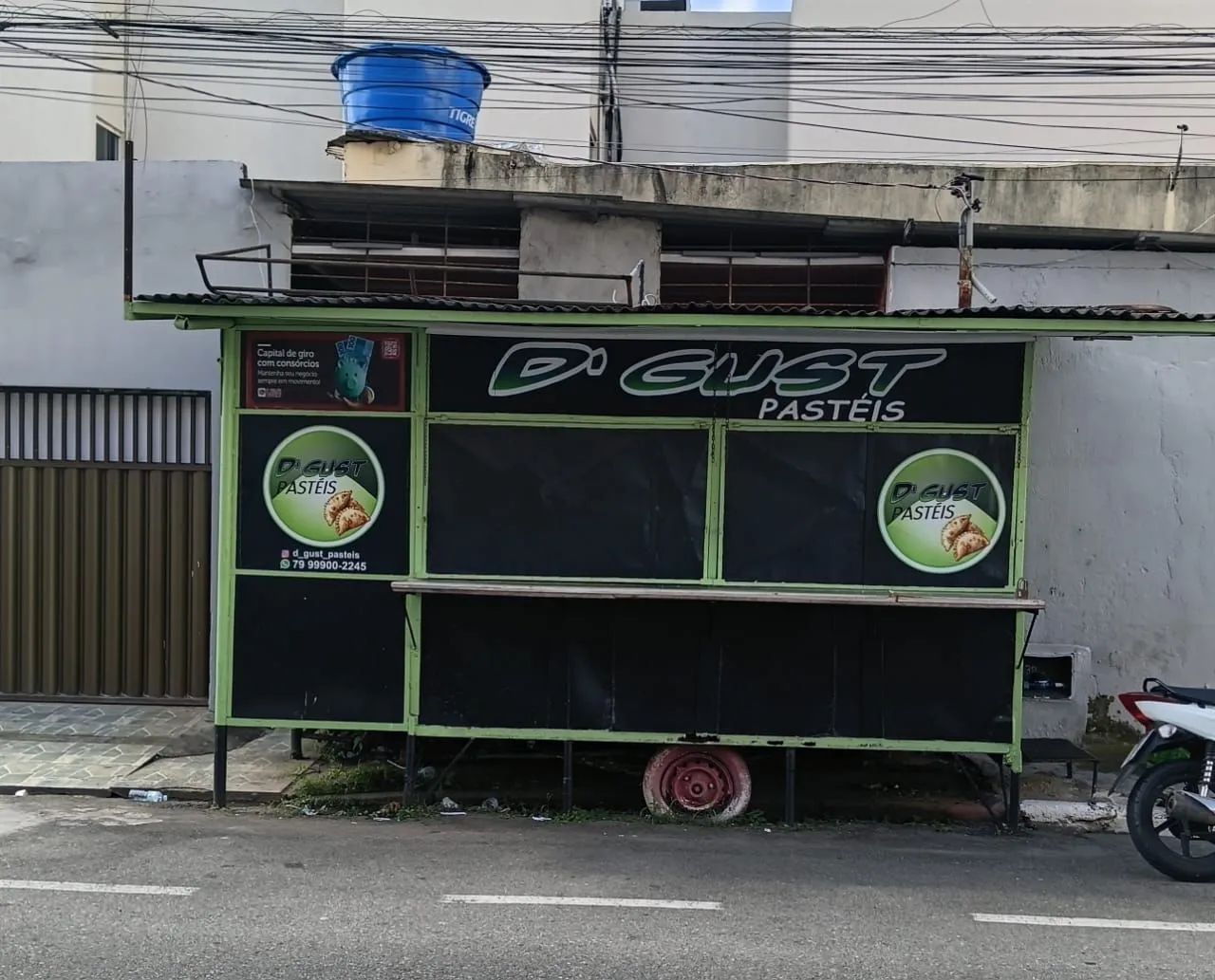 Trailer grande para comércio ou para moto home 