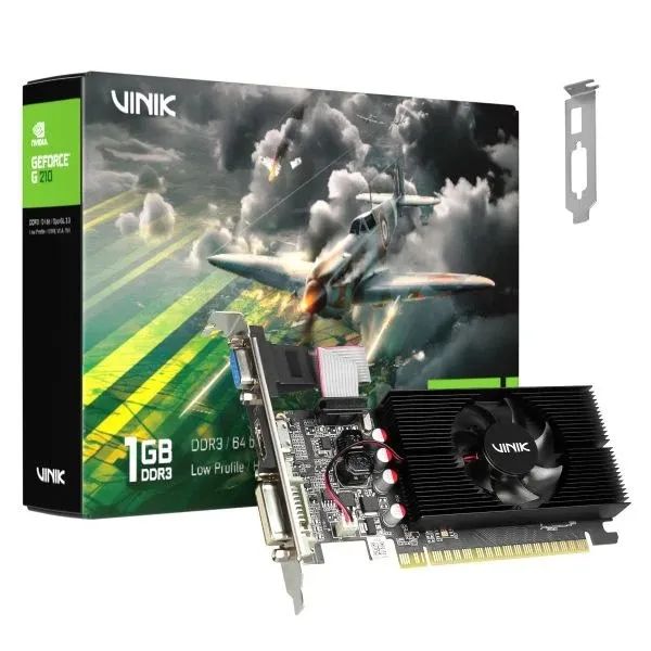 VGA 1GB VINIK G210 64BITS DDR3 HDMI/VGA/DVI GPUVK2101GBLP0H2 - LOJA DADO DIGITAL