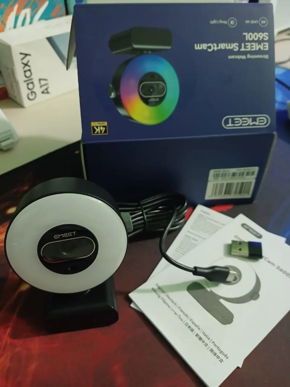 Webcam 4K EMEET S600L Nova - Foto 3