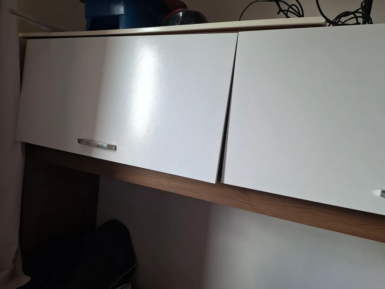 Guarda roupa acoplado com cama solteiro - Foto 2