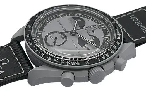 Relógio Omega X Swatch Moonswatch Earthphase - Foto 3