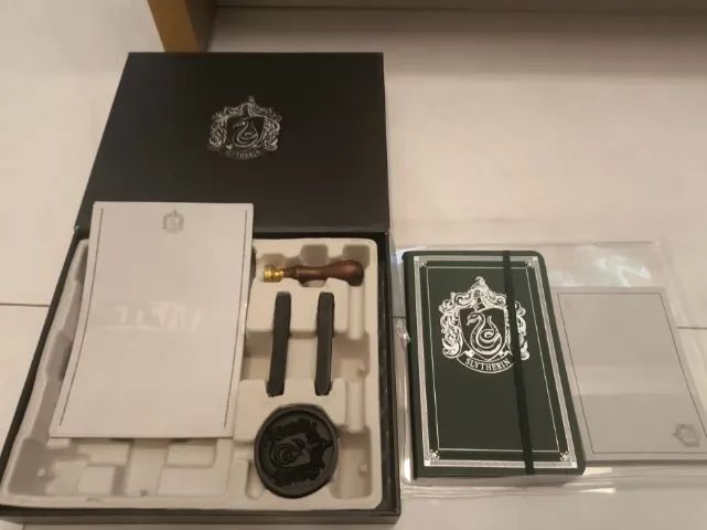 Harry Potter Slytherin Deluxe Stationery Set (Sonserina) - Foto 4
