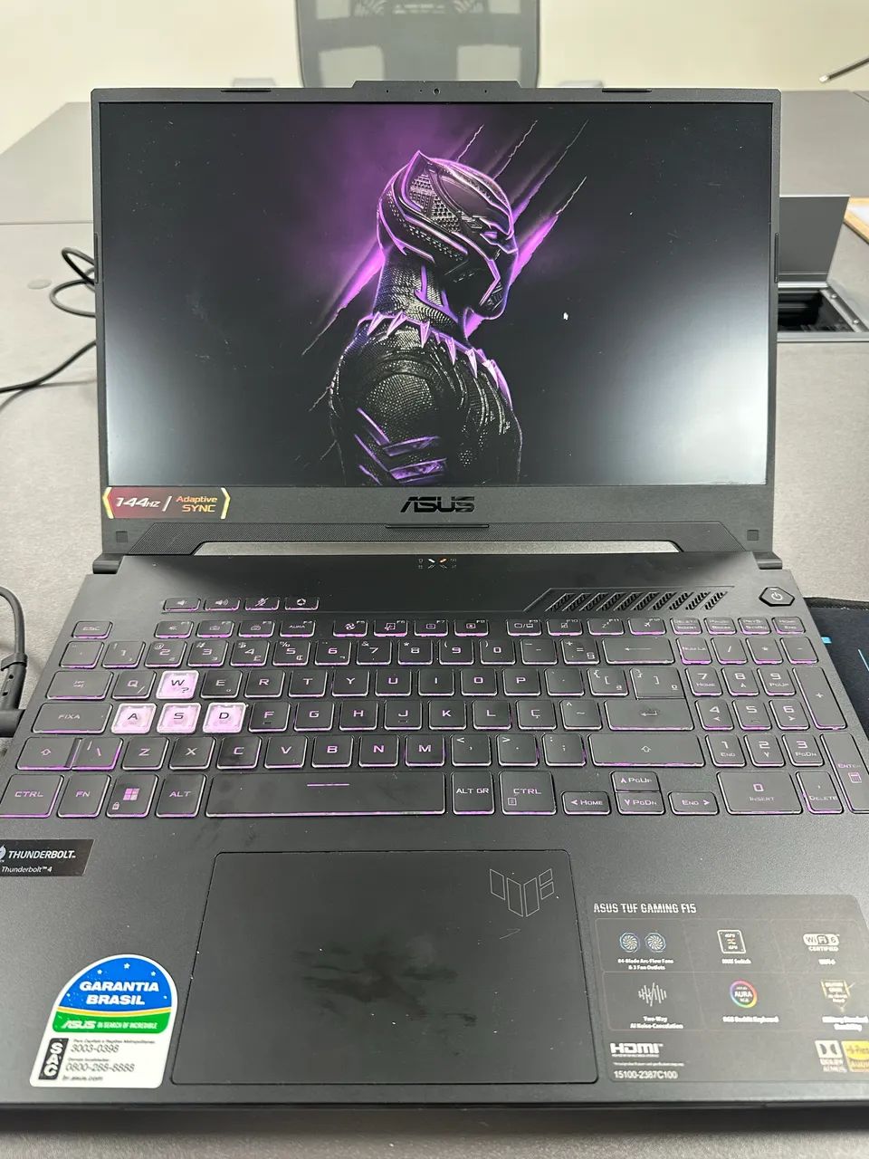 Notebook asus tuf f15 rtx3050- defeito  - Foto 2