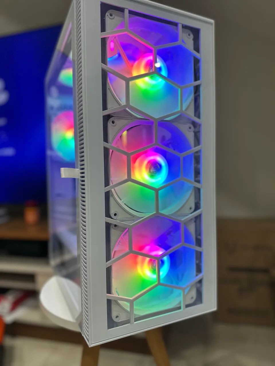 Pc gamer com Ryzem 7 16 de ram placa de vídeo  - Foto 5